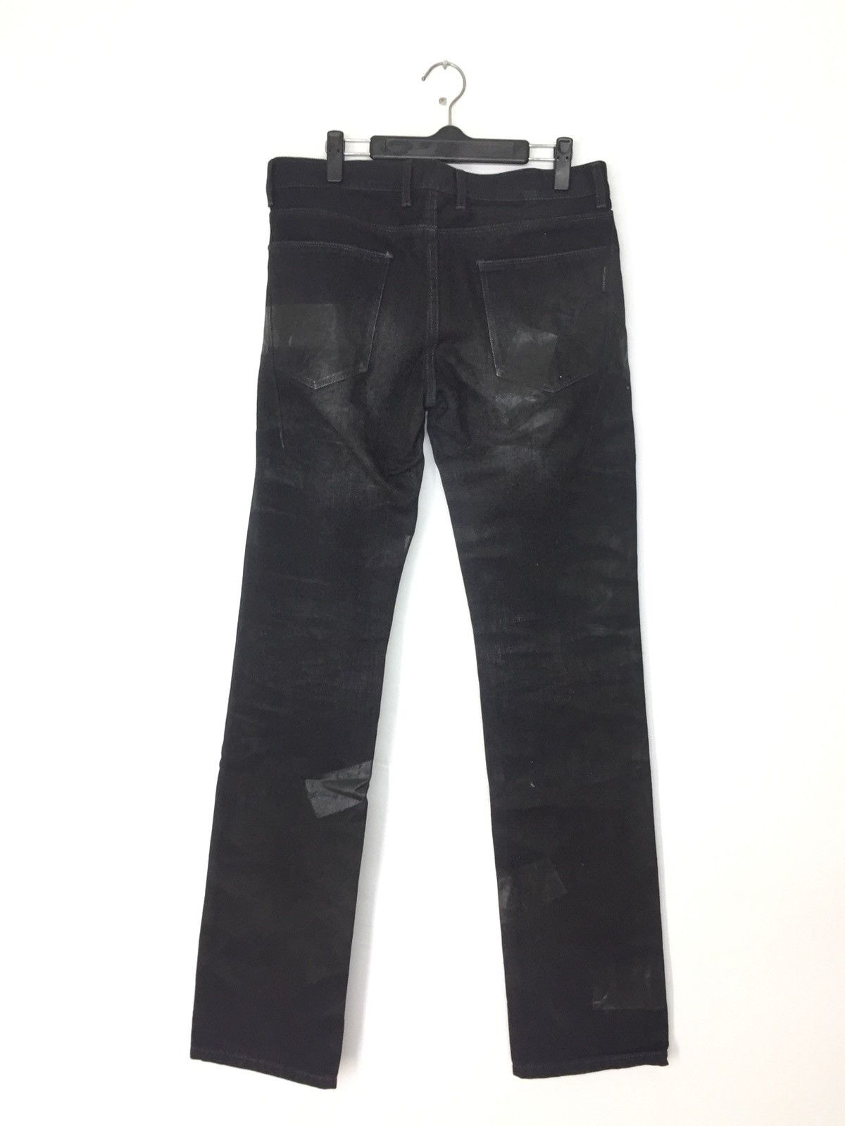 Neil Barrett Black Barret By Neil Barett Wax Jeanos Design Size US 33 - 3 Thumbnail