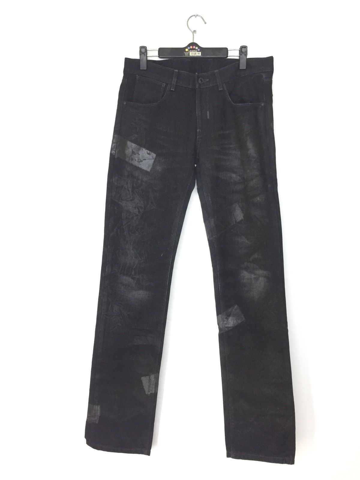 Neil Barrett Black Barret By Neil Barett Wax Jeanos Design Size US 33 - 1 Thumbnail