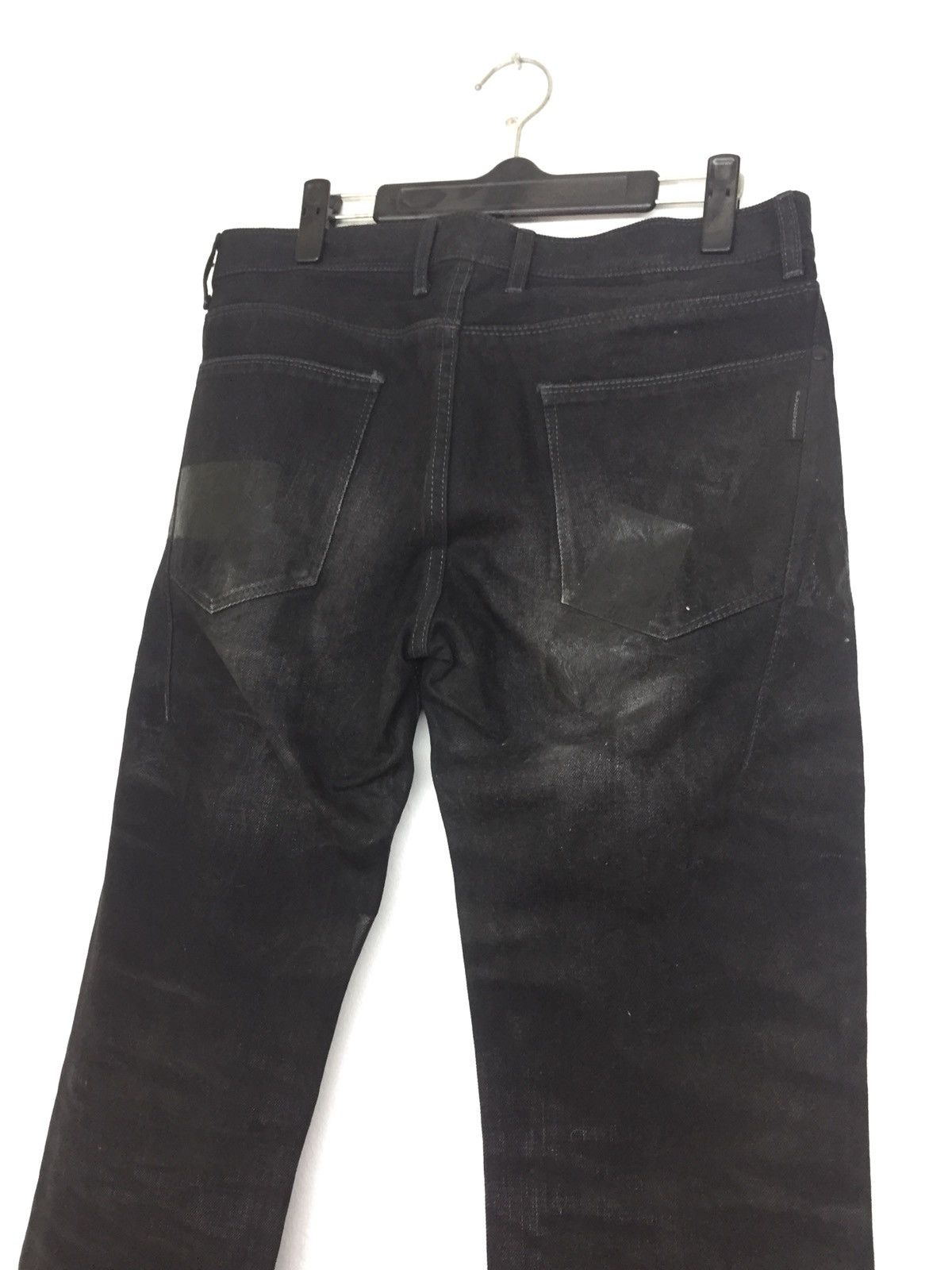 Neil Barrett Black Barret By Neil Barett Wax Jeanos Design Size US 33 - 7 Thumbnail