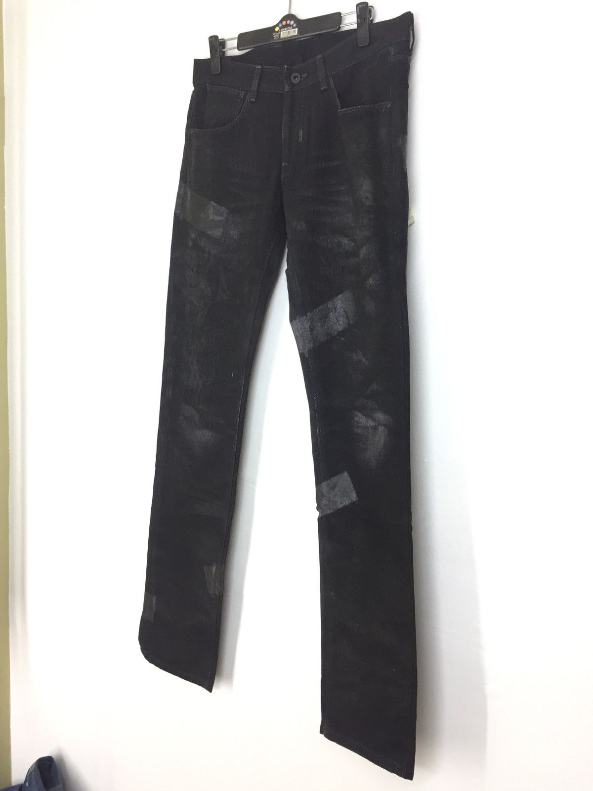 Neil Barrett Black Barret By Neil Barett Wax Jeanos Design Size US 33 - 2 Thumbnail