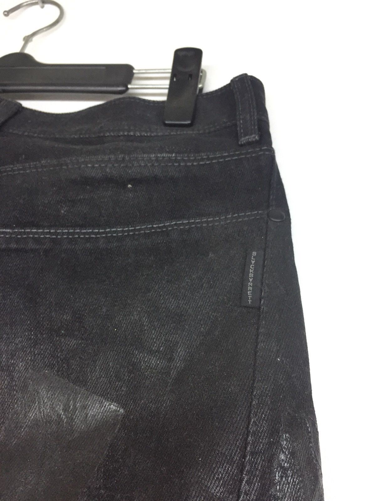 Neil Barrett Black Barret By Neil Barett Wax Jeanos Design Size US 33 - 8 Thumbnail
