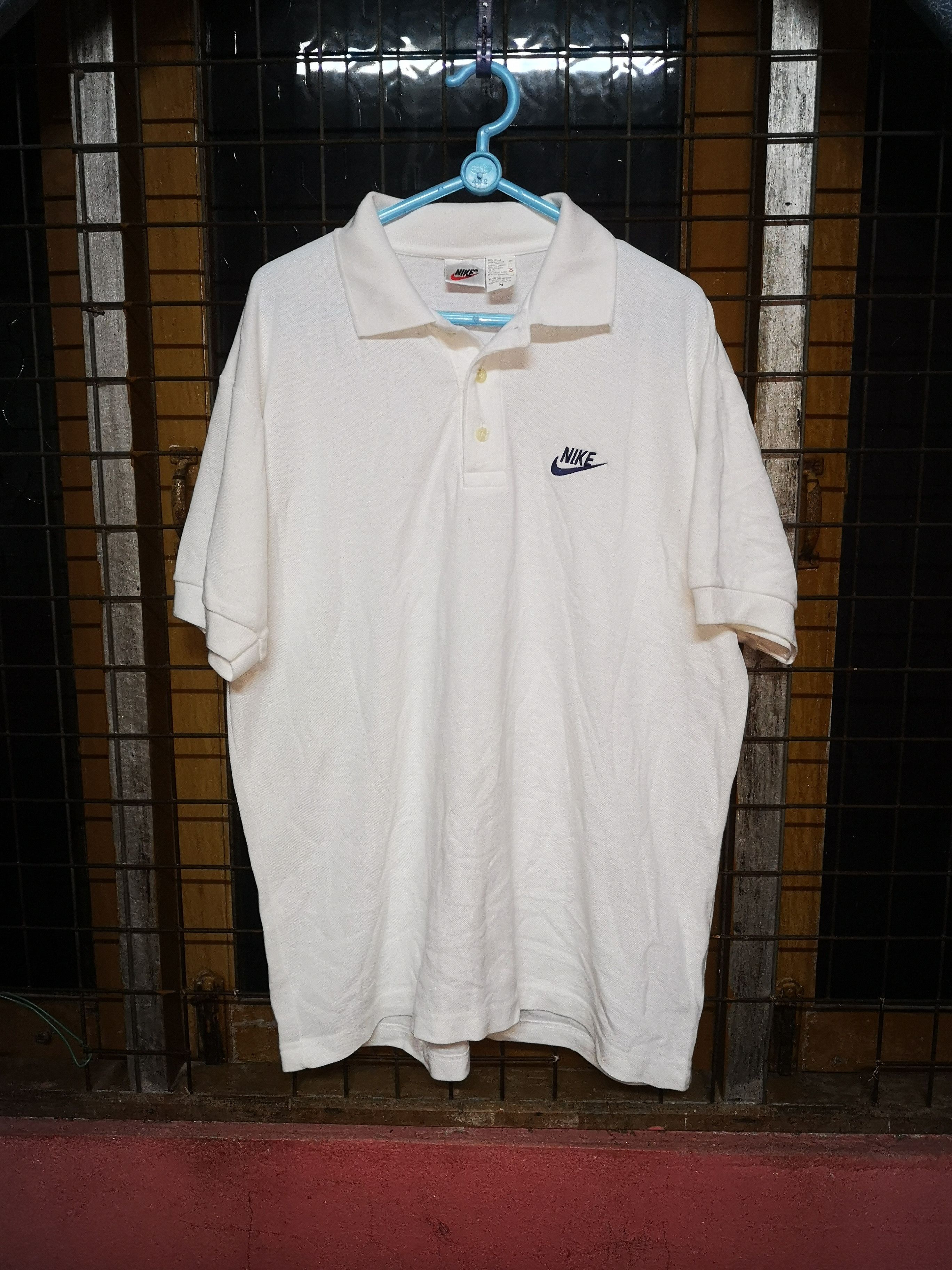 Nike Vintage Polo Nike (white) Size US M / EU 48-50 / 2 - 1 Thumbnail