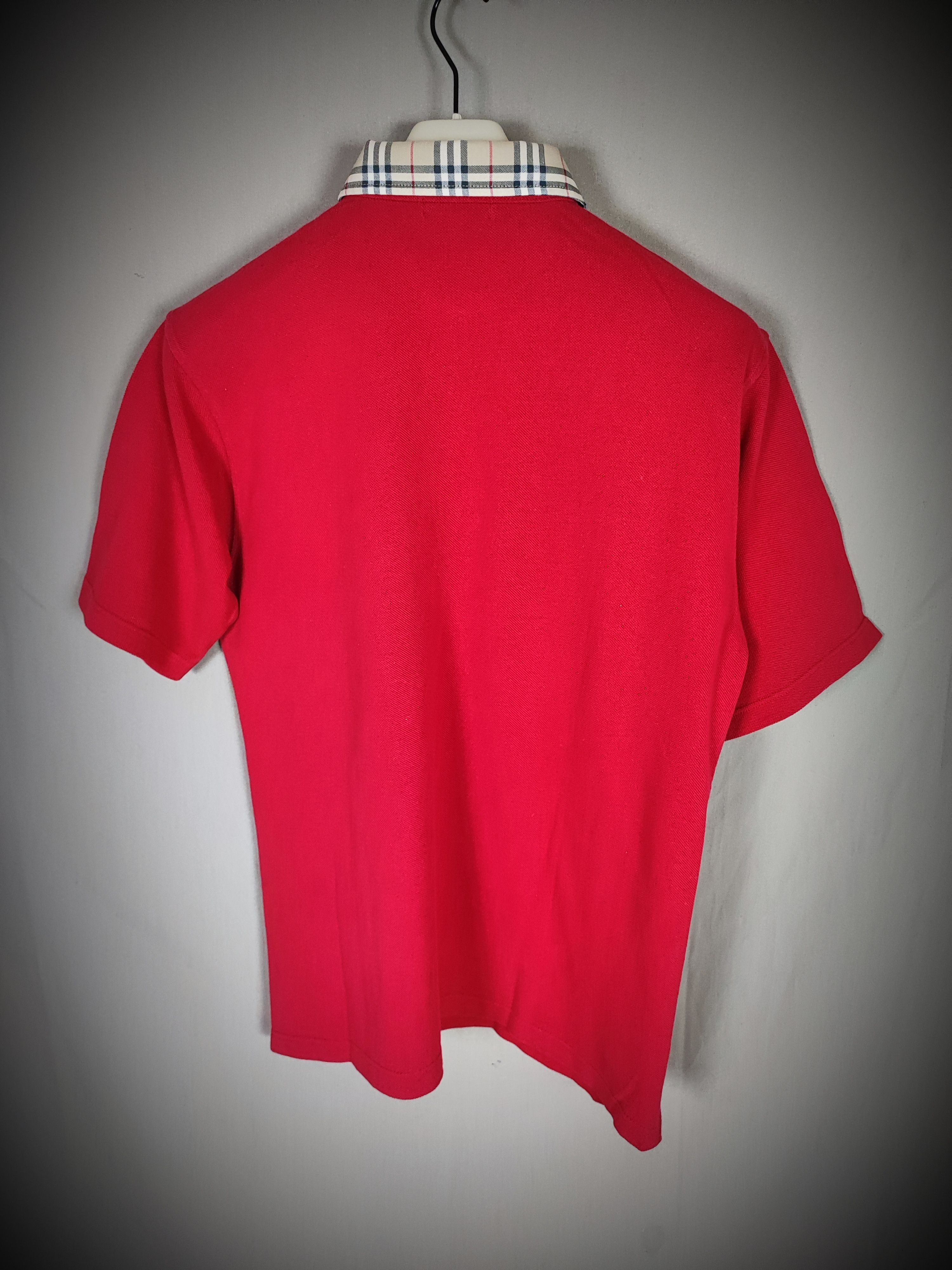 Burberry ⚠️Rare Burberry Polo with tartan pattern Size US M / EU 48-50 / 2 - 9 Thumbnail