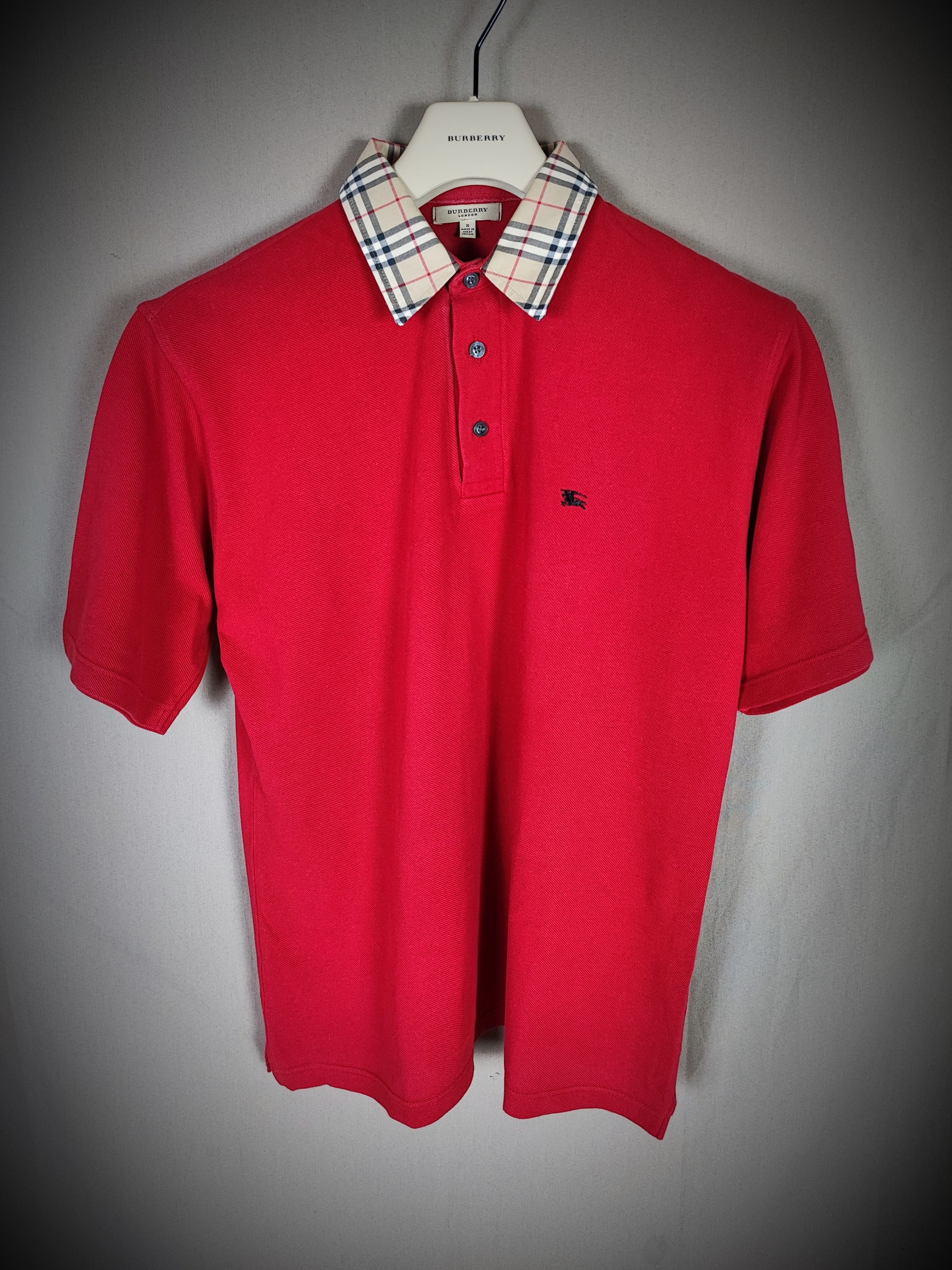 Burberry ⚠️Rare Burberry Polo with tartan pattern Size US M / EU 48-50 / 2 - 2 Thumbnail