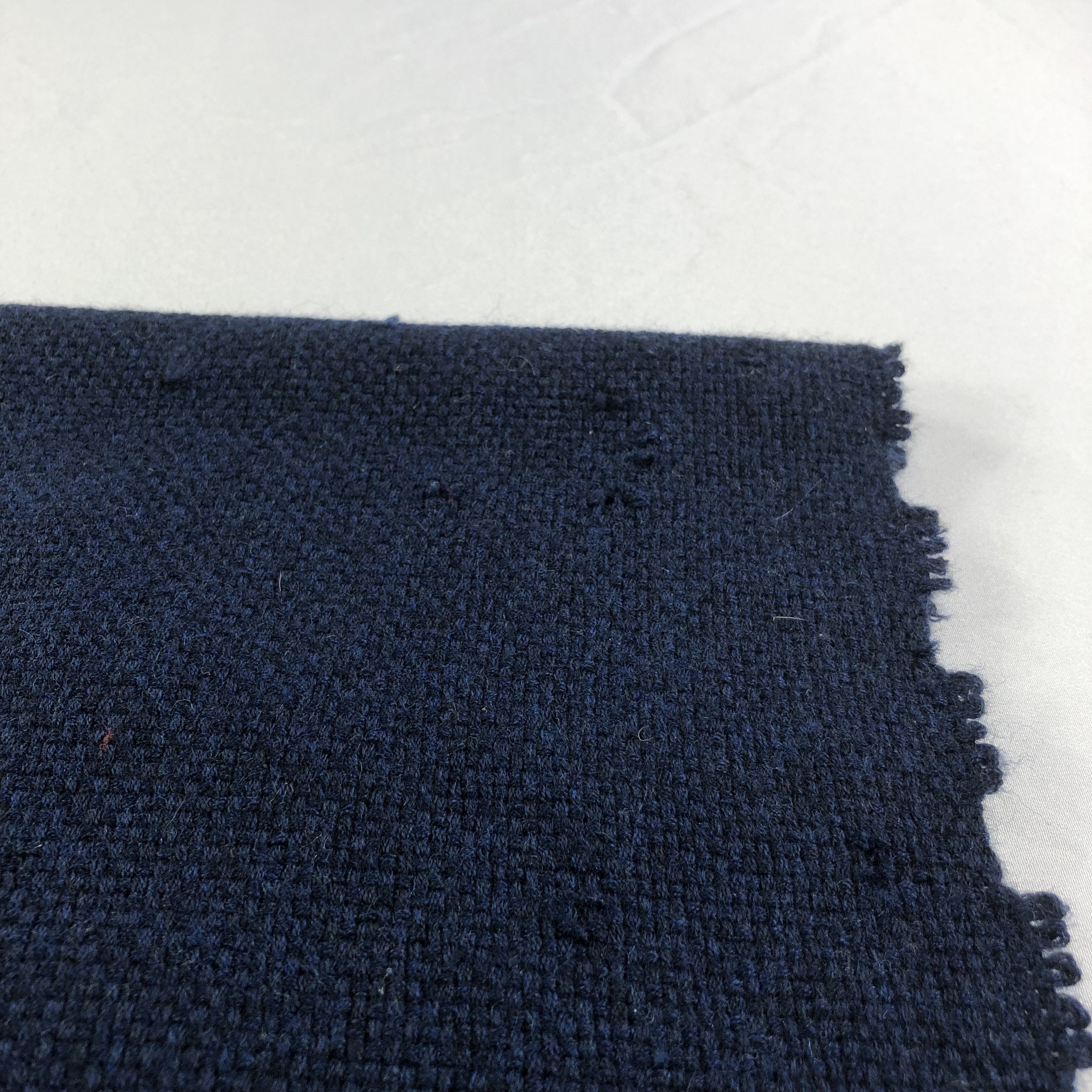Yohji Yamamoto Y's for men Navy Blue Wool Scarf Muffler V1409 Size ONE SIZE - 6 Thumbnail