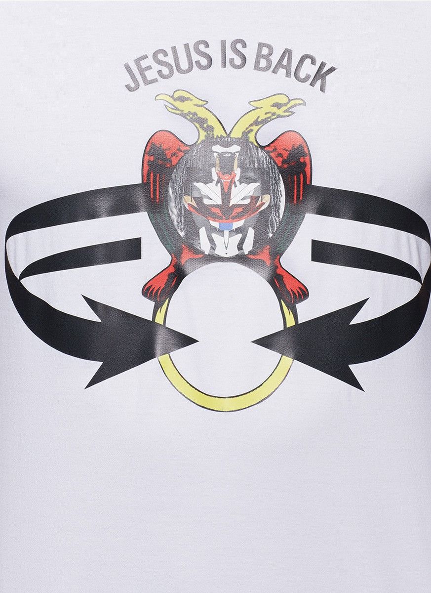 Givenchy Givenchy 'Jesus is Back' Madonna Rottweiler T-Shirt size XS Size US XS / EU 42 / 0 - 5 Thumbnail
