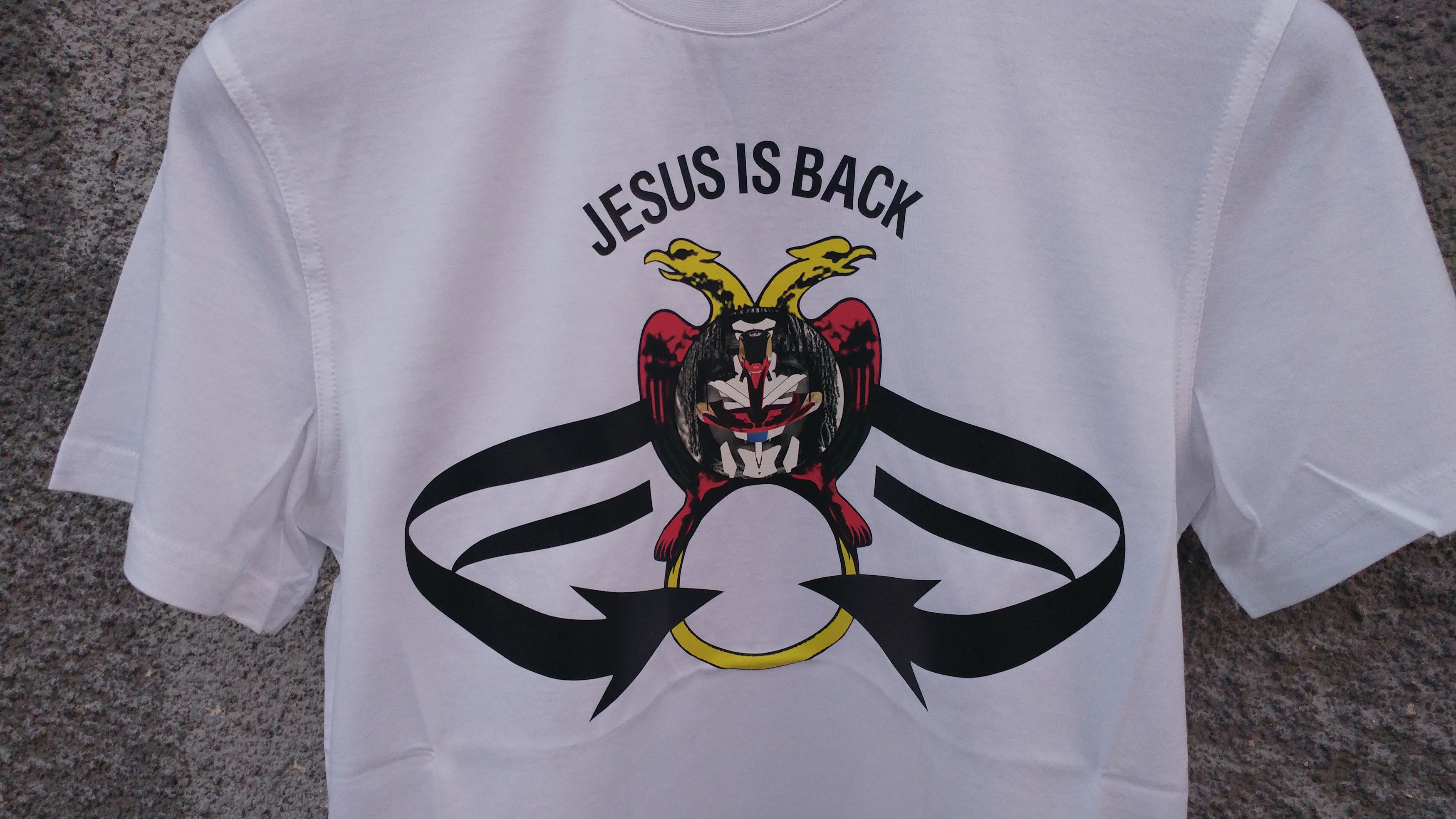 Givenchy Givenchy 'Jesus is Back' Madonna Rottweiler T-Shirt size XS Size US XS / EU 42 / 0 - 6 Thumbnail