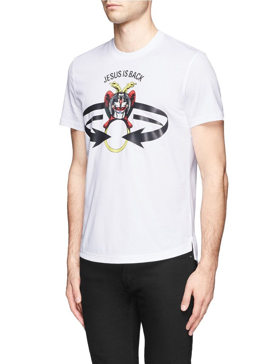 Givenchy Givenchy 'Jesus is Back' Madonna Rottweiler T-Shirt size XS Size US XS / EU 42 / 0 - 3 Thumbnail