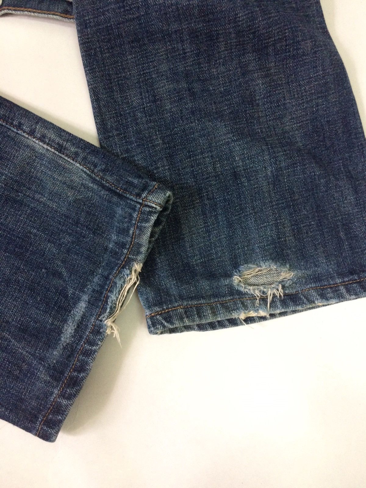 Levi's Vintage Clothing 🔥Vintage Levi’s 501 Distressed design jeans pants Size US 30 / EU 46 - 12 Thumbnail