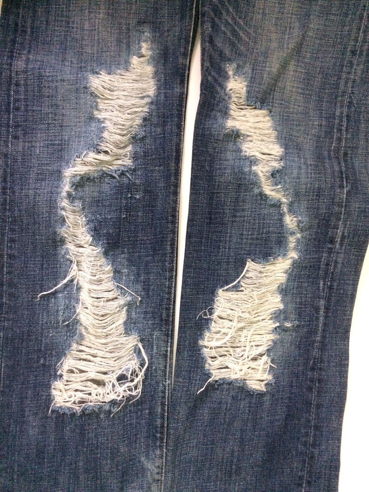 Levi's Vintage Clothing 🔥Vintage Levi’s 501 Distressed design jeans pants Size US 30 / EU 46 - 13 Thumbnail