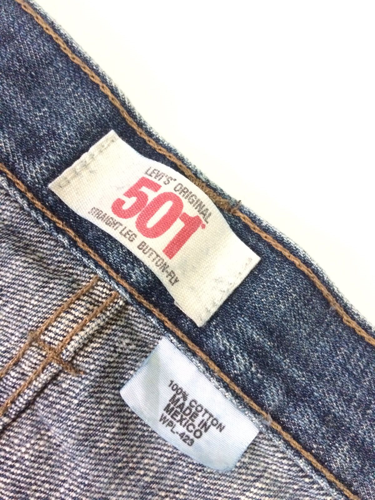 Levi's Vintage Clothing 🔥Vintage Levi’s 501 Distressed design jeans pants Size US 30 / EU 46 - 9 Thumbnail