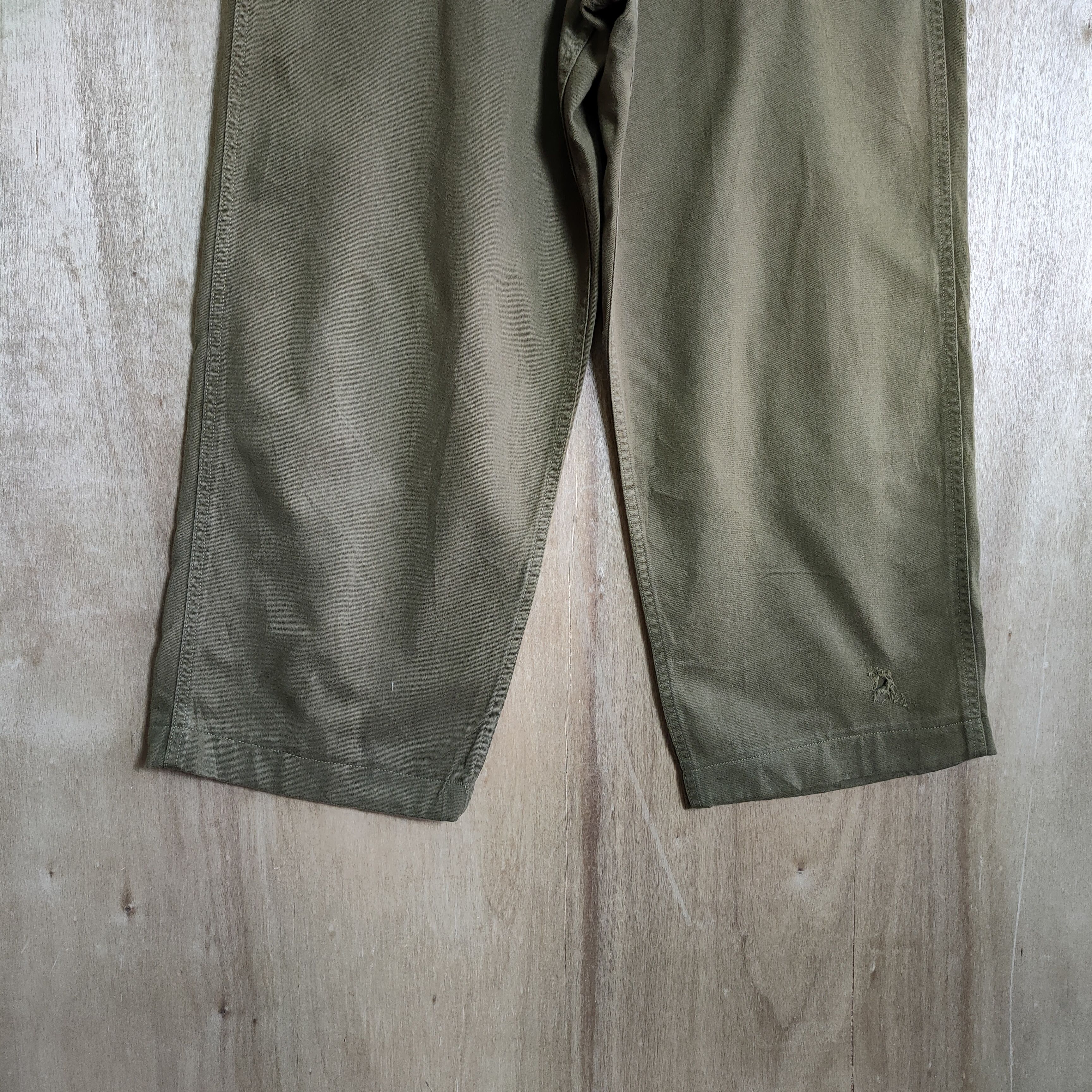 Japanese Brand VINTAGE BAN ROMEN SUSPENDER CARGO PANTS Size US 30 / EU 46 - 6 Thumbnail
