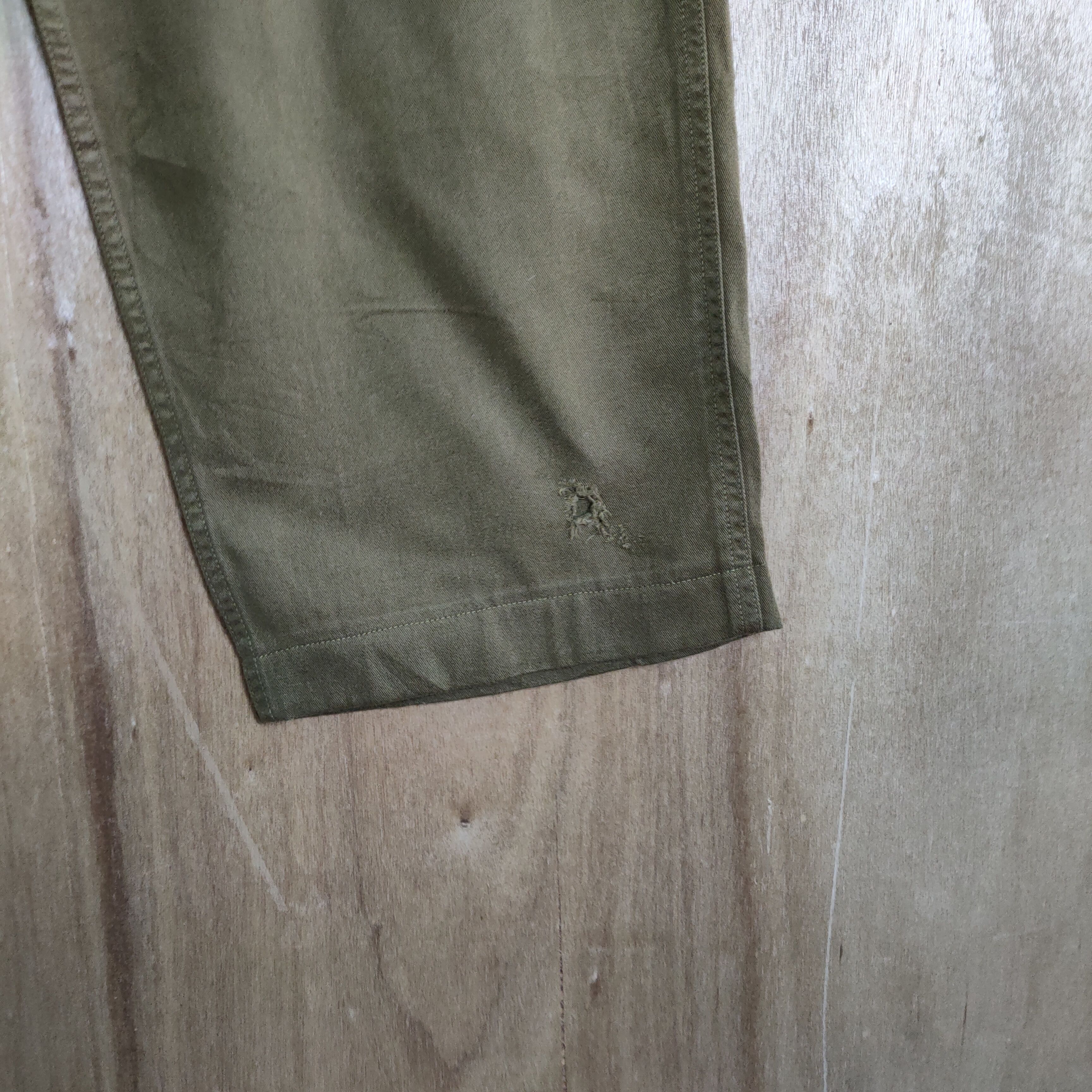 Japanese Brand VINTAGE BAN ROMEN SUSPENDER CARGO PANTS Size US 30 / EU 46 - 7 Thumbnail