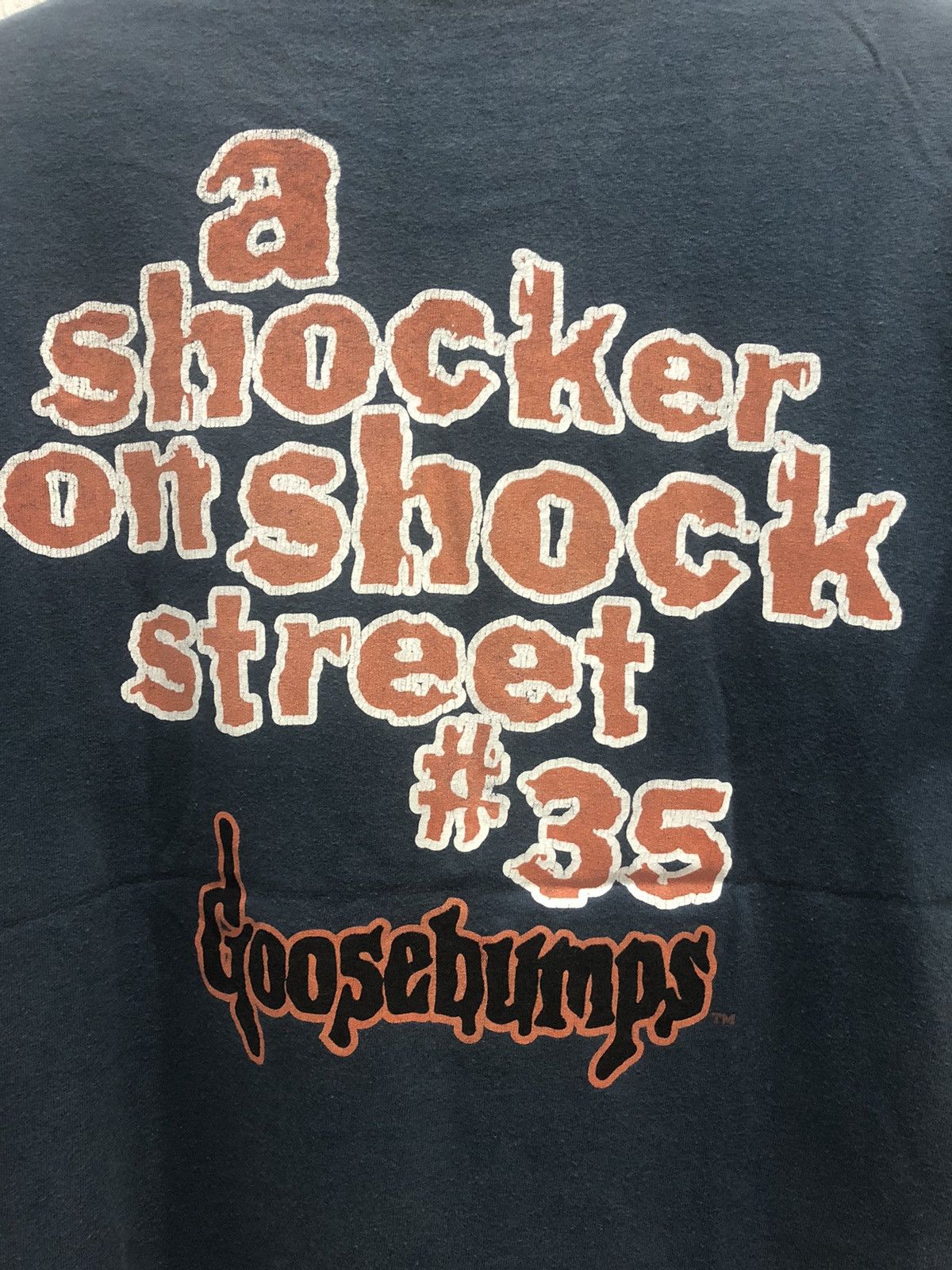 Expert Horror × Vintage Vintage GOOSEBUMPS a Shocker on Shock Street T2 Size US M / EU 48-50 / 2 - 3 Thumbnail
