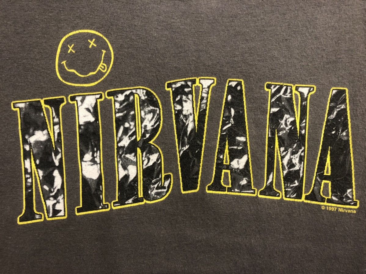 Nirvana × Vintage Vintage NIRVANA 90s Size US L / EU 52-54 / 3 - 2 Thumbnail