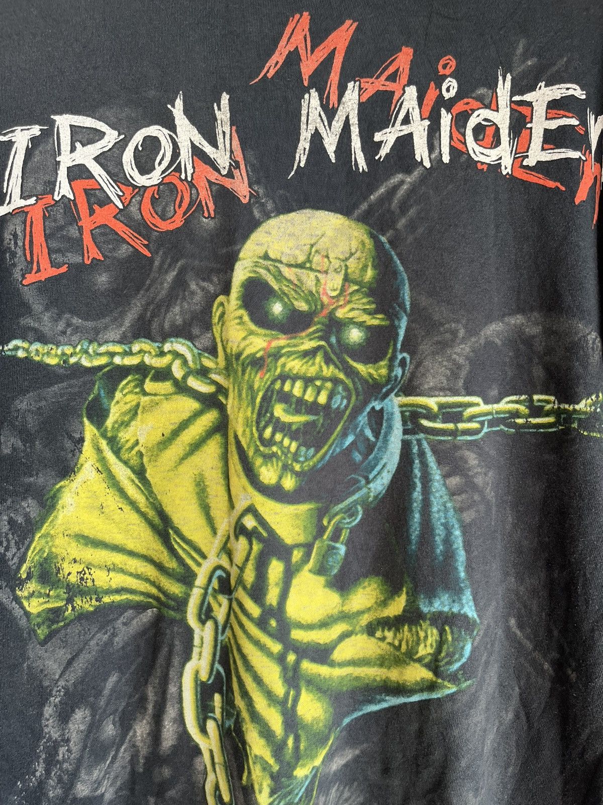 Vintage Iron maiden ft34 Size US M / EU 48-50 / 2 - 2 Thumbnail