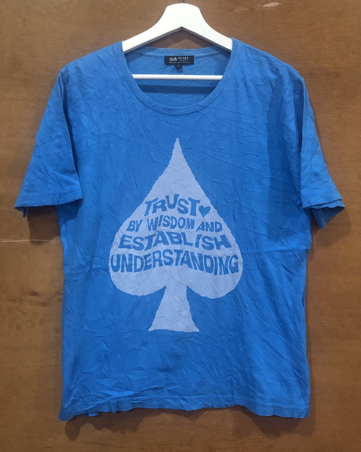 Beams Plus × Japanese Brand BEAMS heart T shirt Size US L / EU 52-54 / 3 - 1 Thumbnail