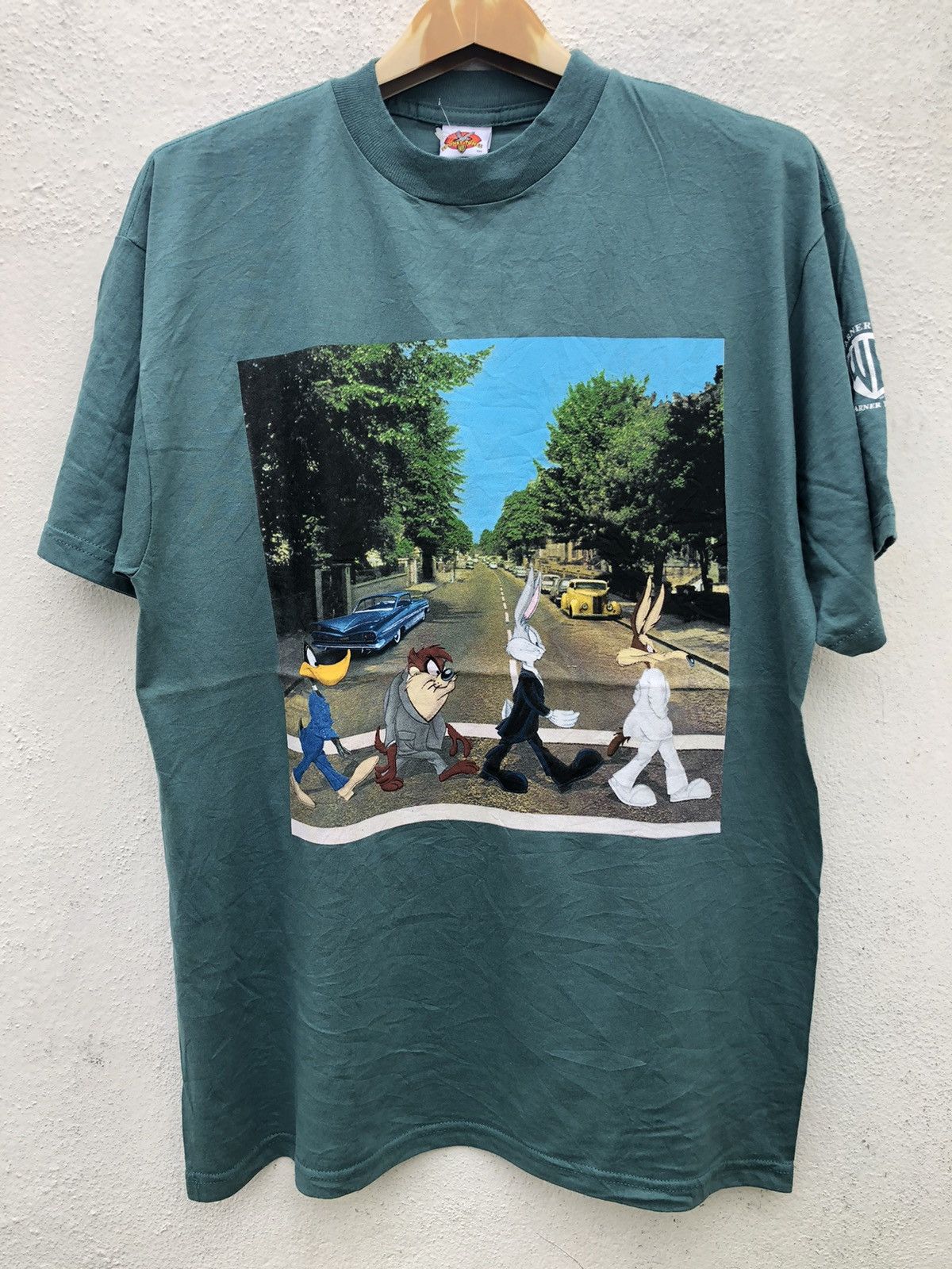Vintage × Warner Bros Vintage The Beatles Looney Tunes cartoon tv series T2 Size US L / EU 52-54 / 3 - 1 Thumbnail