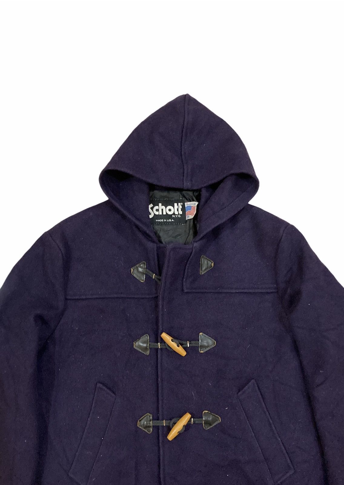 Schott Schott Duffle Jacket Made in USA Size US M / EU 48-50 / 2 - 3 Thumbnail