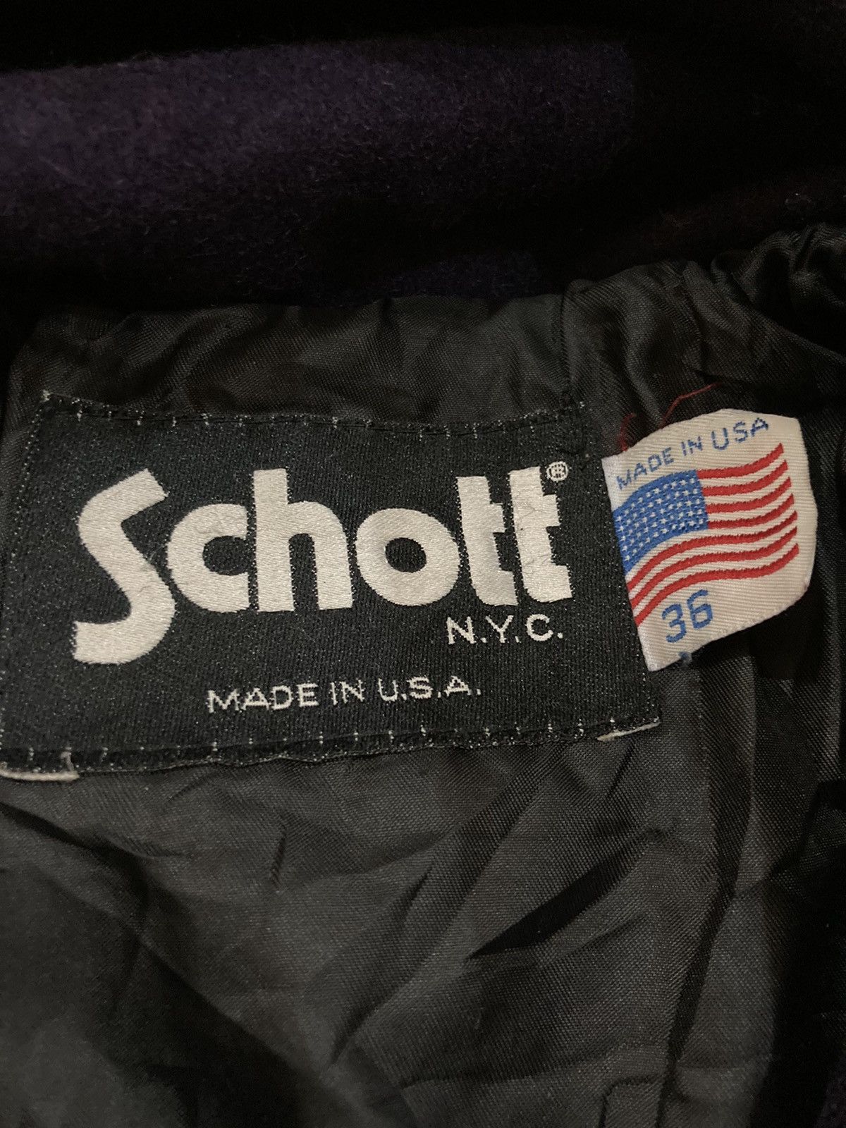 Schott Schott Duffle Jacket Made in USA Size US M / EU 48-50 / 2 - 6 Thumbnail