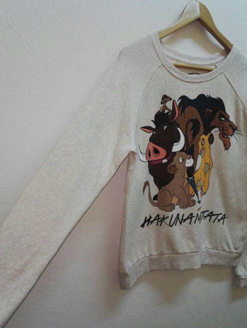 Cartoon Network The Lion King Disney HAKUNA MATATA Big Logo Graphic(Code 6) Size US M / EU 48-50 / 2 - 3 Thumbnail