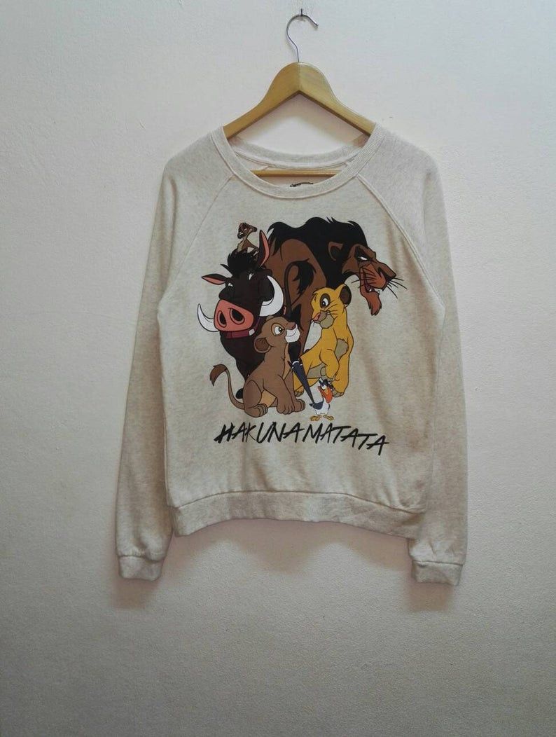 Cartoon Network The Lion King Disney HAKUNA MATATA Big Logo Graphic(Code 6) Size US M / EU 48-50 / 2 - 1 Thumbnail