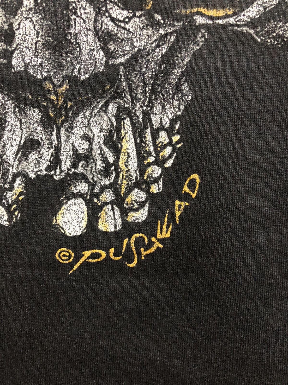 Band Tees × Metallica × Vintage Vintage Metallica PUSHEAD t shirt H2 Size US L / EU 52-54 / 3 - 7 Thumbnail