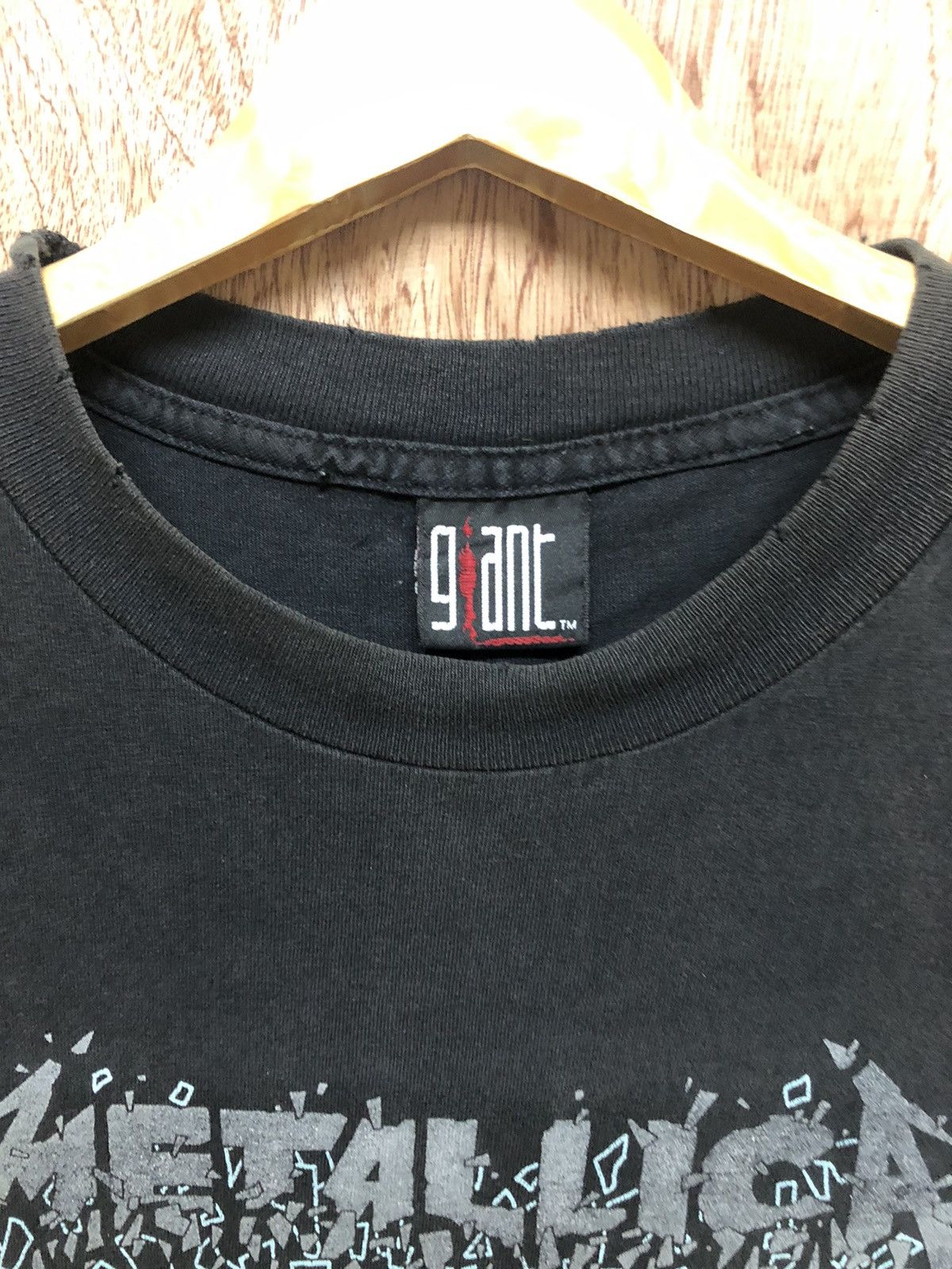 Band Tees × Metallica × Vintage Vintage Metallica PUSHEAD t shirt H2 Size US L / EU 52-54 / 3 - 4 Thumbnail