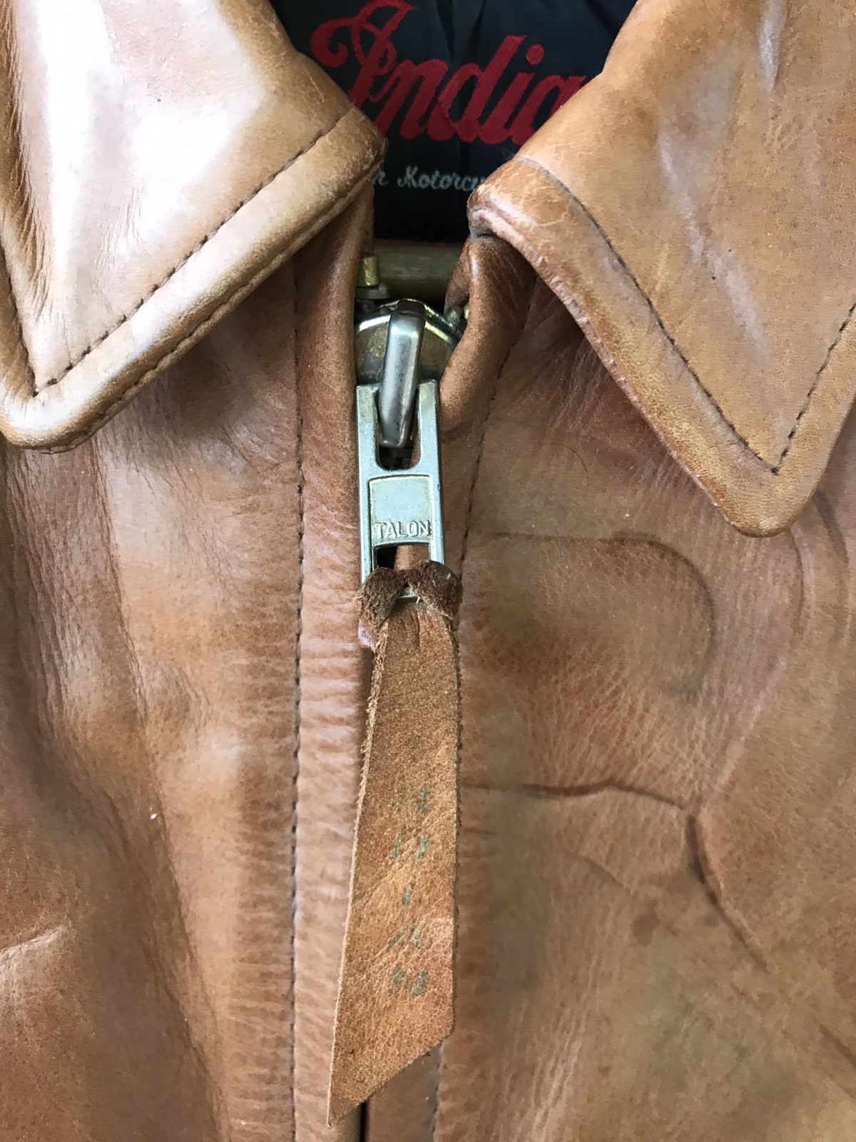 Genuine Leather × Indian Motorcycle RARE VINTAGE 80s INDIAN MOTORCYCLE GENUINE LEATHER JACKET Size US M / EU 48-50 / 2 - 10 Thumbnail