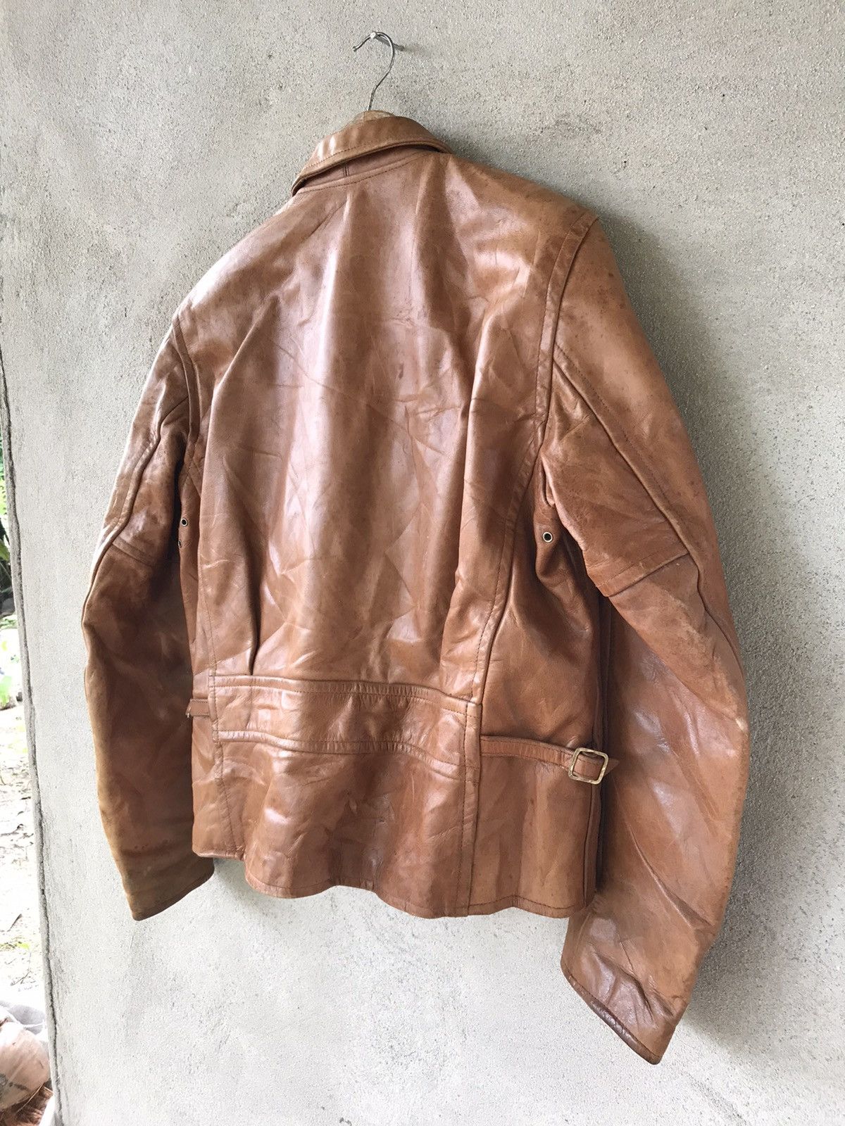 Genuine Leather × Indian Motorcycle RARE VINTAGE 80s INDIAN MOTORCYCLE GENUINE LEATHER JACKET Size US M / EU 48-50 / 2 - 6 Thumbnail