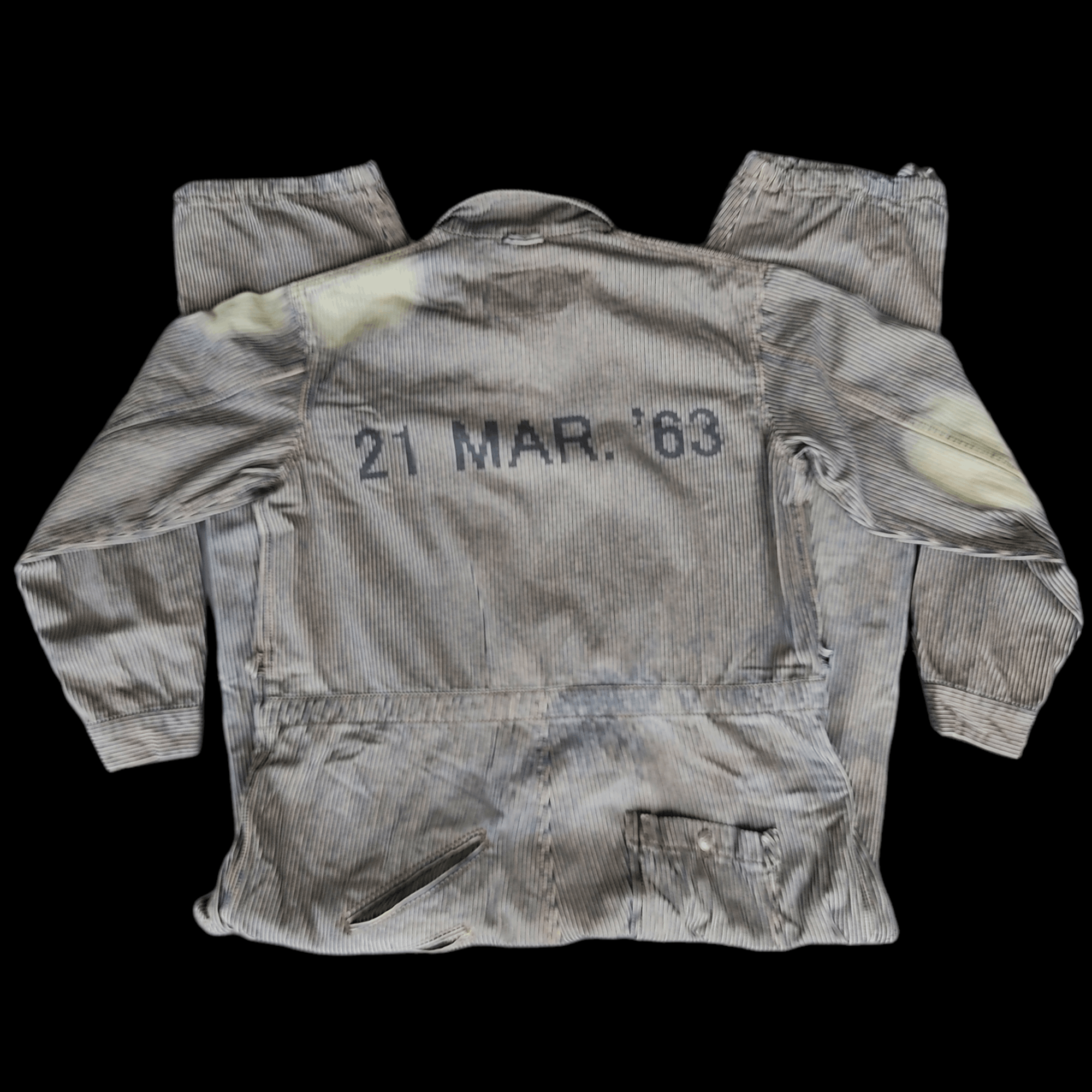 PPFM PPFM Herringbone Unlined Workwear Coveralls Size US 44 / EU 60 - 6 Thumbnail