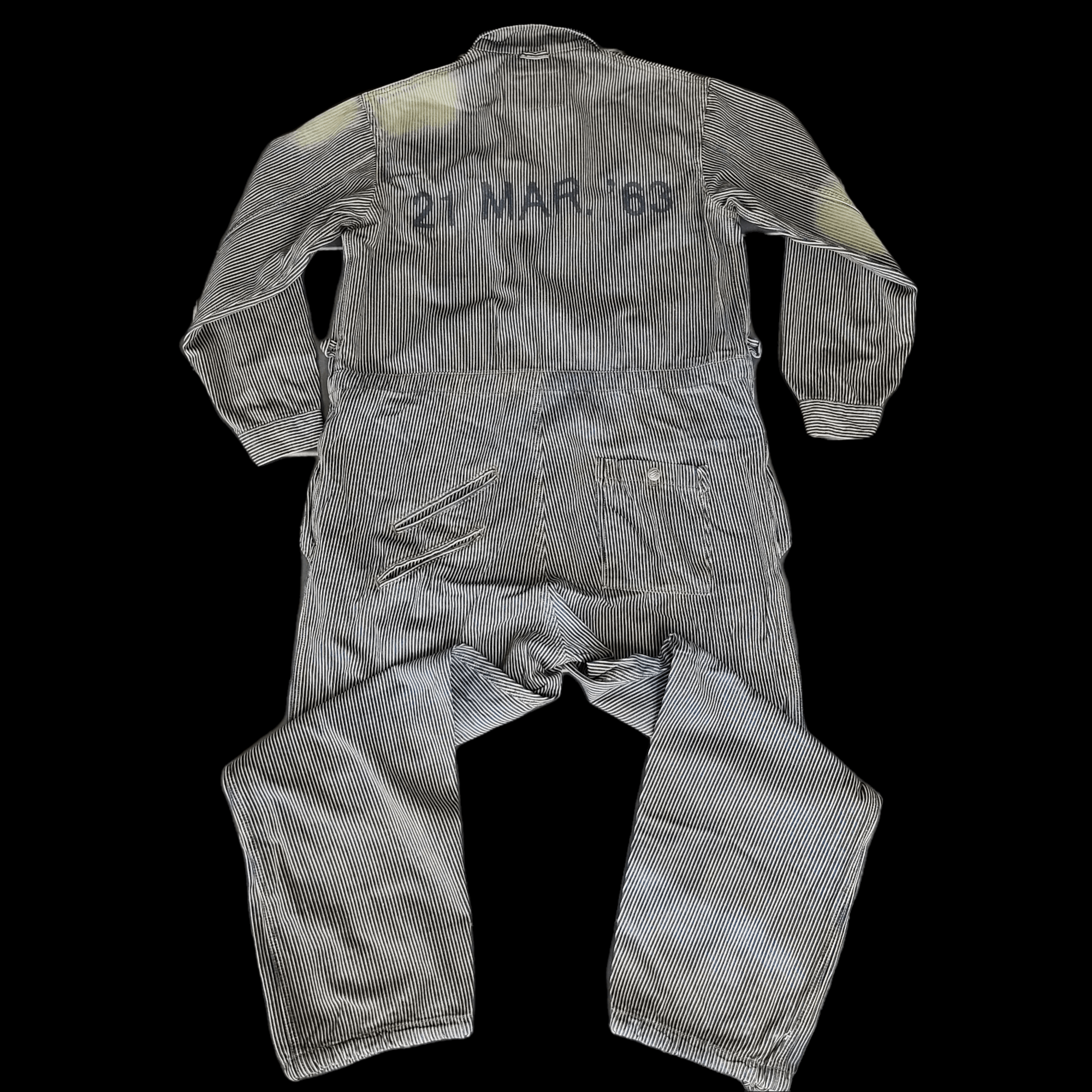 PPFM PPFM Herringbone Unlined Workwear Coveralls Size US 44 / EU 60 - 2 Thumbnail