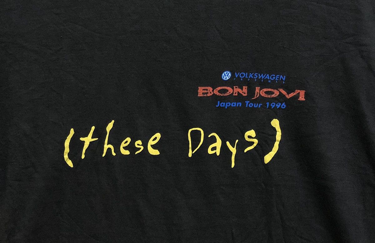 Band Tees × Bon Jovi Vintage Bon Jovi Japan Tour 1996 Size US L / EU 52-54 / 3 - 2 Thumbnail