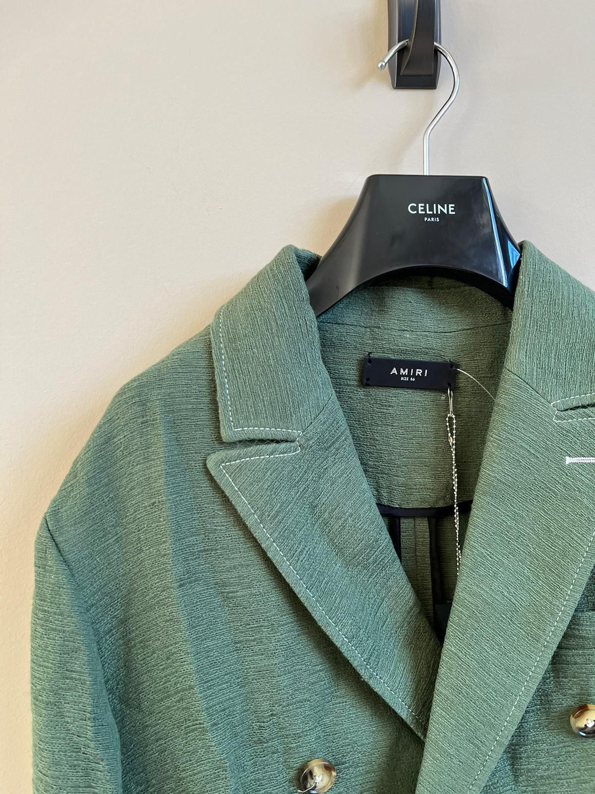Amiri Lightweight DB Blazer in Green Color Size US XL / EU 56 / 4 - 4 Thumbnail