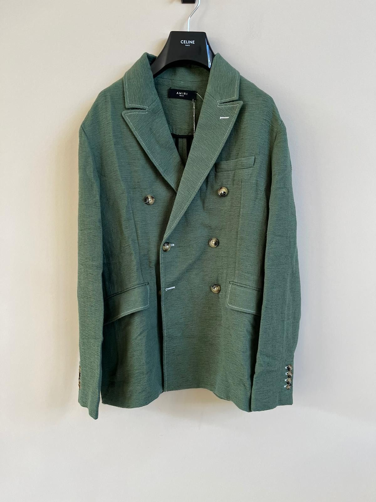 Amiri Lightweight DB Blazer in Green Color Size US XL / EU 56 / 4 - 2 Thumbnail
