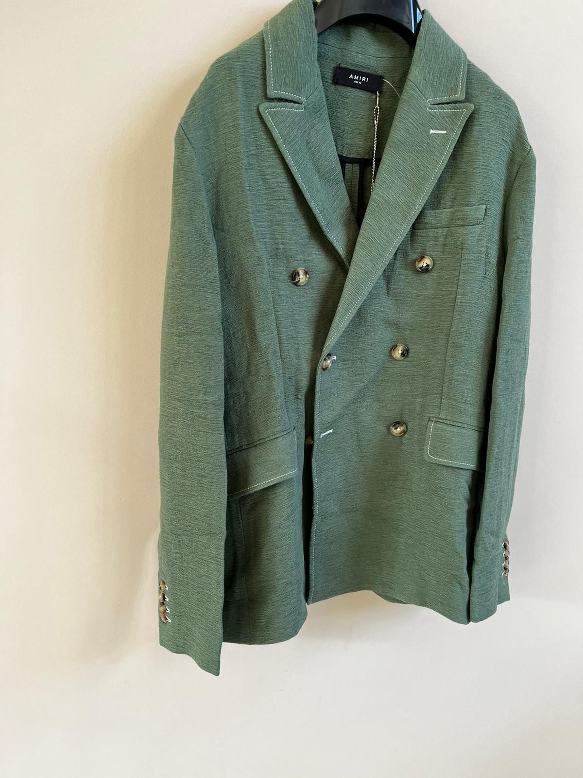 Amiri Lightweight DB Blazer in Green Color Size US XL / EU 56 / 4 - 3 Thumbnail