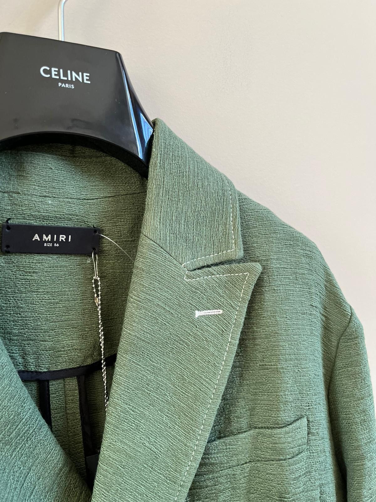 Amiri Lightweight DB Blazer in Green Color Size US XL / EU 56 / 4 - 5 Thumbnail