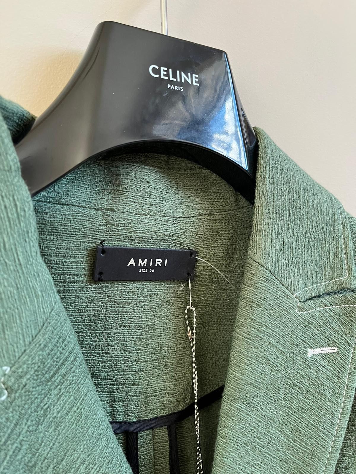 Amiri Lightweight DB Blazer in Green Color Size US XL / EU 56 / 4 - 9 Thumbnail