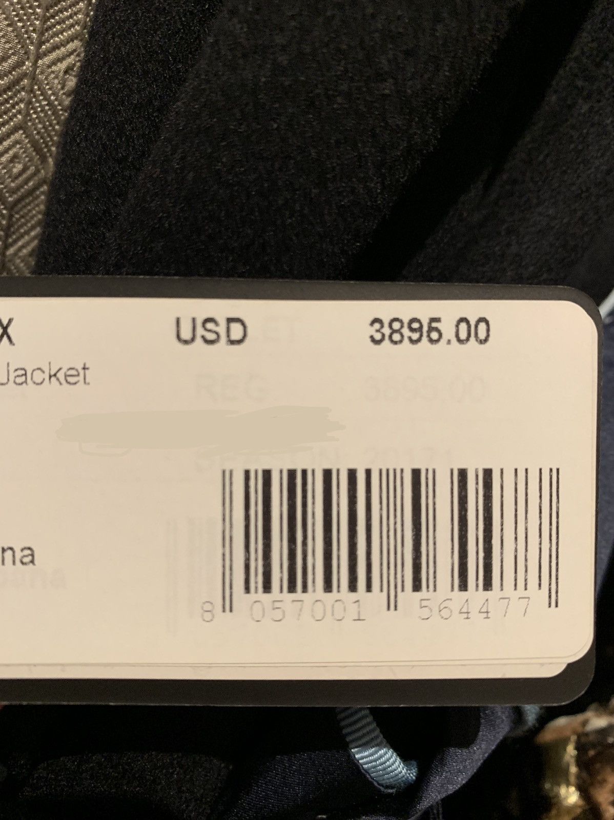 Dolce & Gabbana Dolce & Gabbana Navy Blue Blazer Jacket Size 52L - 8 Thumbnail