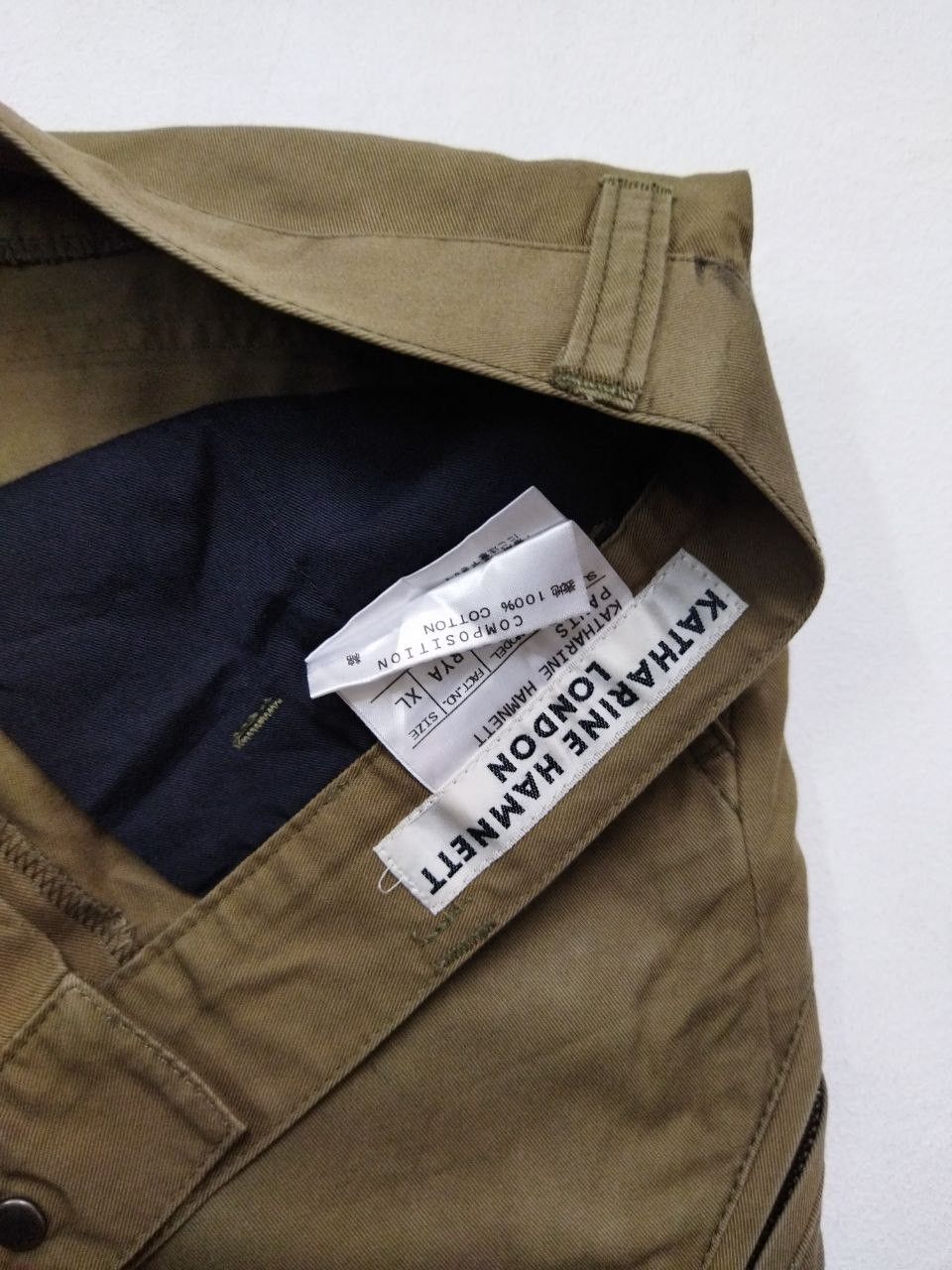 Katharine Hamnett London Katharine Hamnett Model KP09 Pants - Size XL Size US 34 / EU 50 - 7 Thumbnail