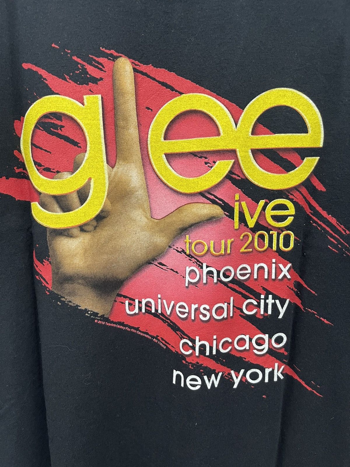 Band Tees Rare GLEE Live Tour Shirt Size US L / EU 52-54 / 3 - 5 Thumbnail
