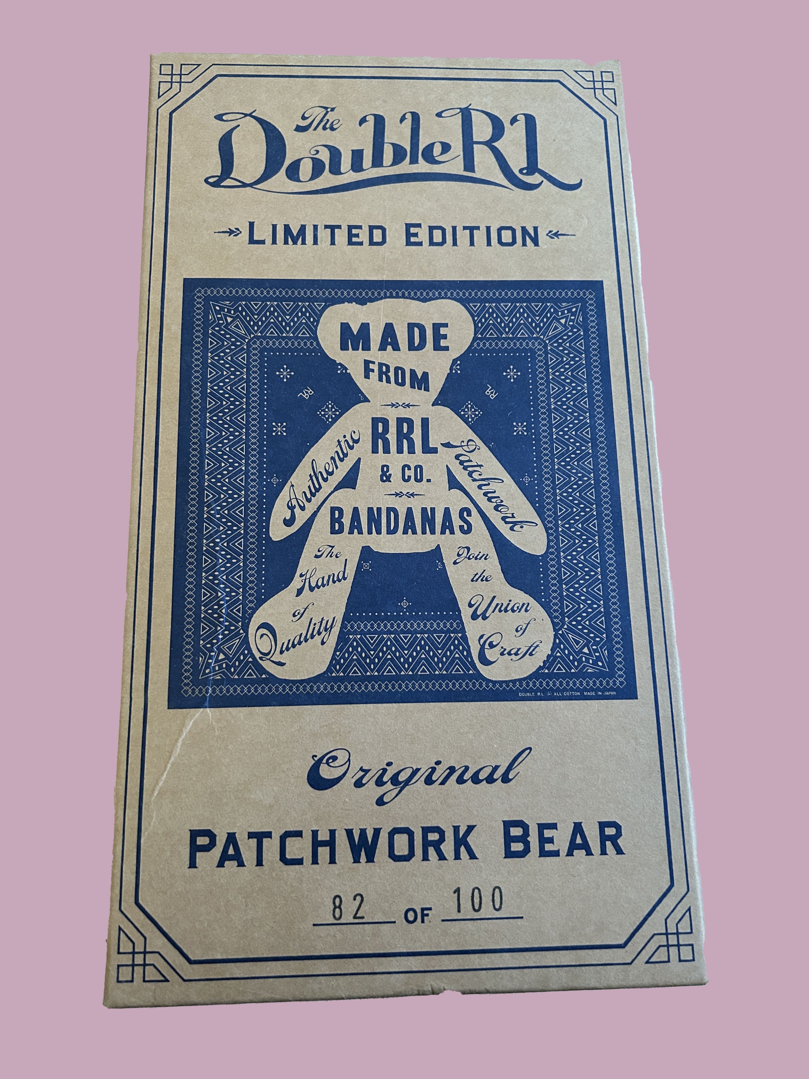 RRL Ralph Lauren RRL Limited-Edition Patchwork Souvenir Bear Embroidered Size ONE SIZE - 7 Thumbnail