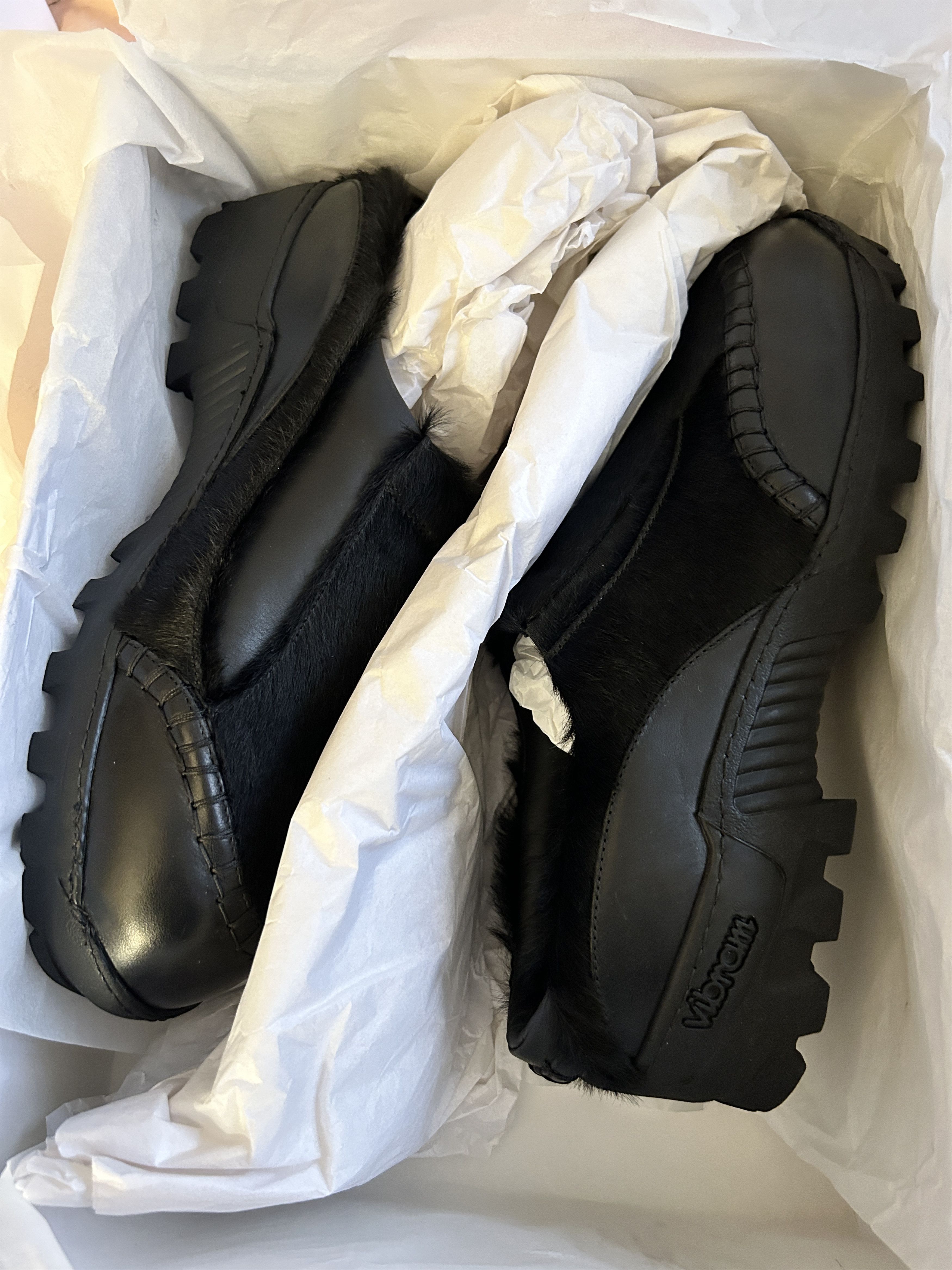 Kiko Kostadinov Kiko Kostadinov Bindra Sabo Pony Hair Mules Black Size US 9 / EU 42 - 6 Thumbnail