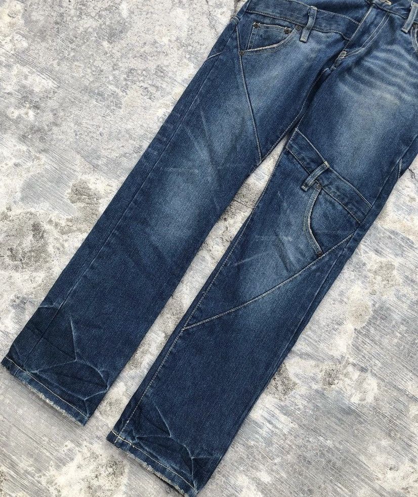 japanese beautiful design jeans avant garde