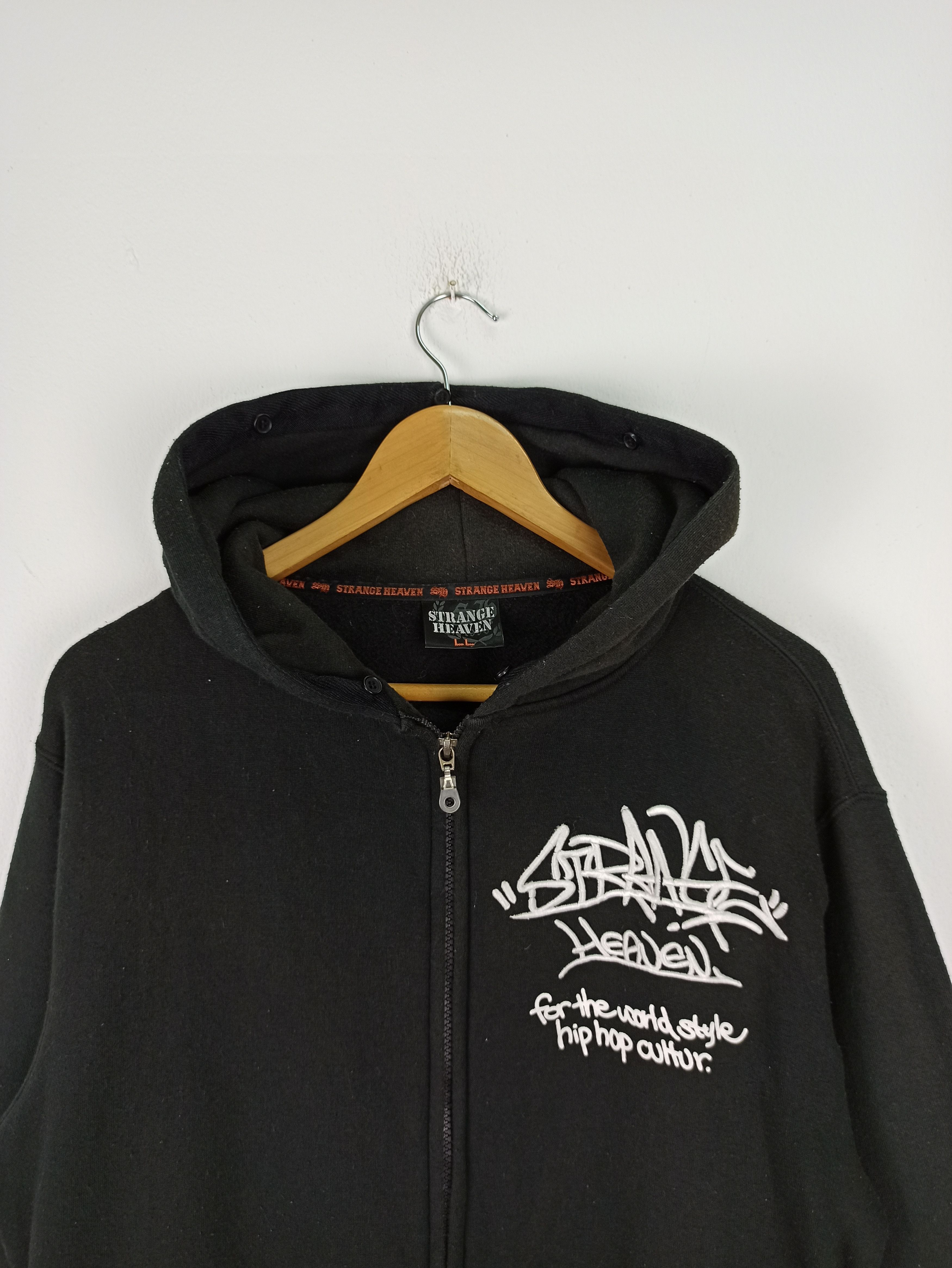 14th Addiction Rare Hoodie Strange Heaven For The World Style Hip Hop (c37) Size US XL / EU 56 / 4 - 5 Thumbnail