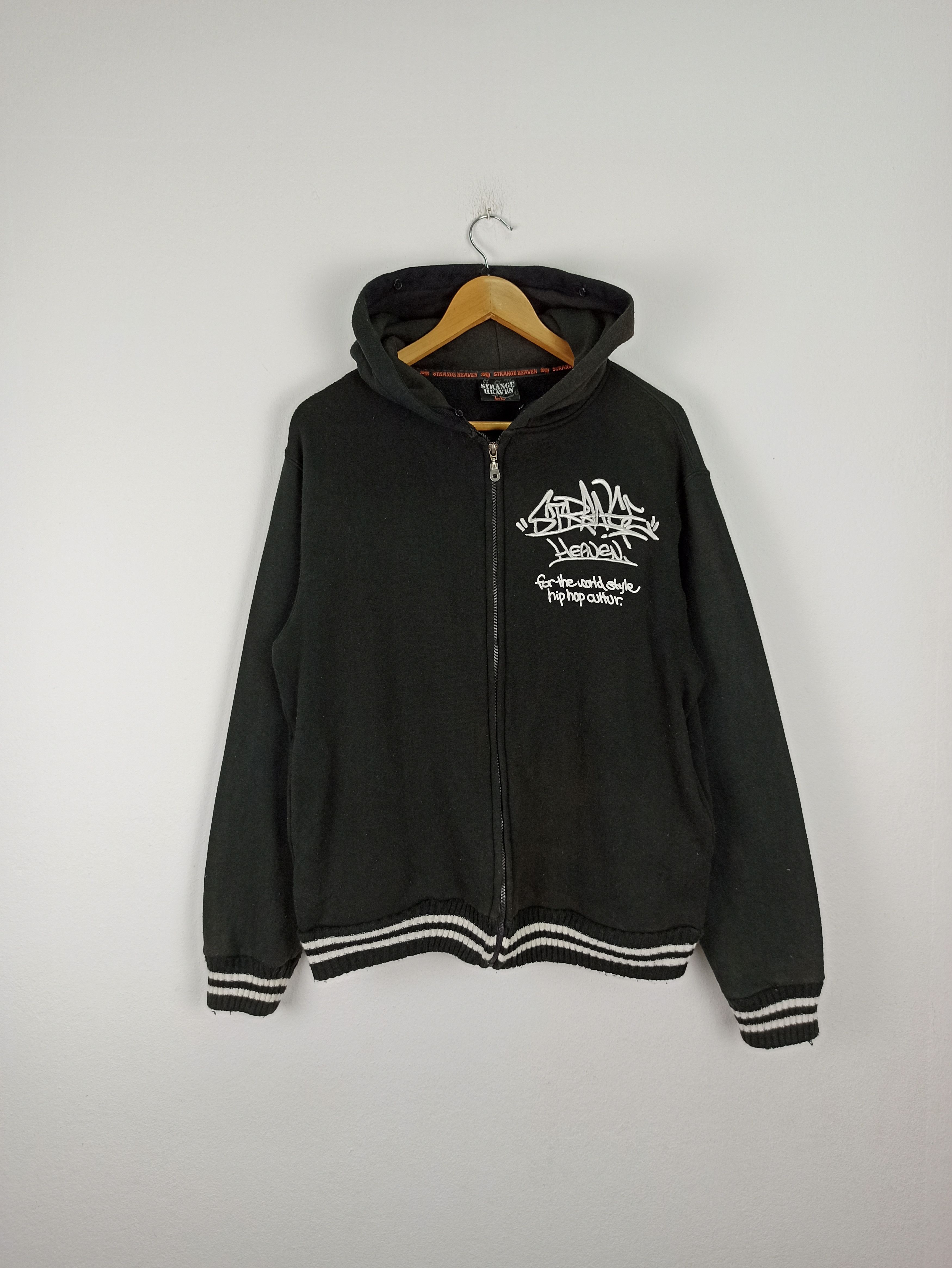 14th Addiction Rare Hoodie Strange Heaven For The World Style Hip Hop (c37) Size US XL / EU 56 / 4 - 4 Thumbnail
