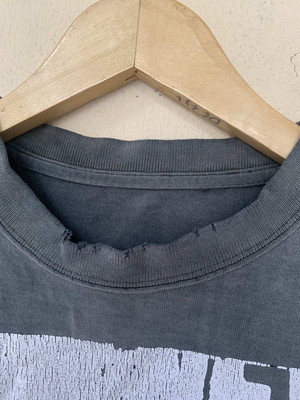 4GSELLER VINTAGE 90S THRASHED SID VISIOUS DESTORY TEE ERD GRUNGE Size US L / EU 52-54 / 3 - 6 Thumbnail