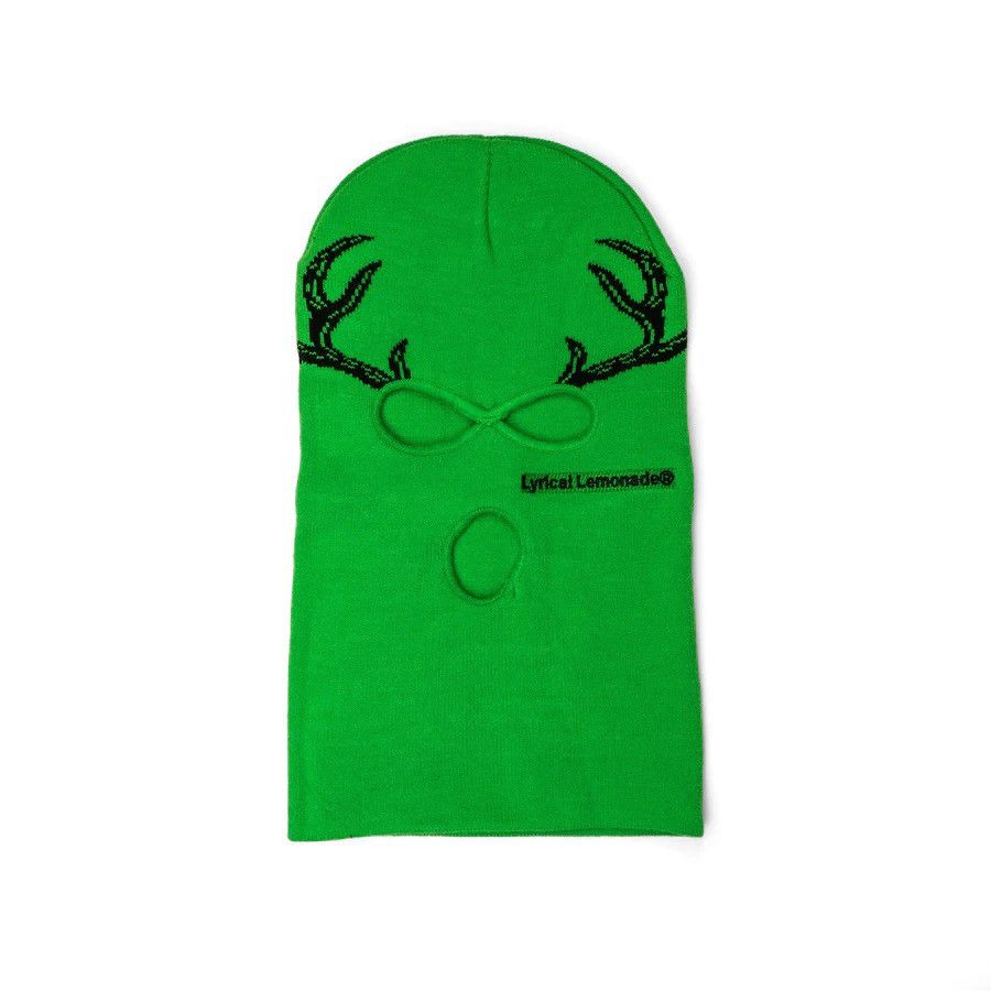 Lyrical Lemonade Jacquard Antlers Facemask Size ONE SIZE - 1 Thumbnail