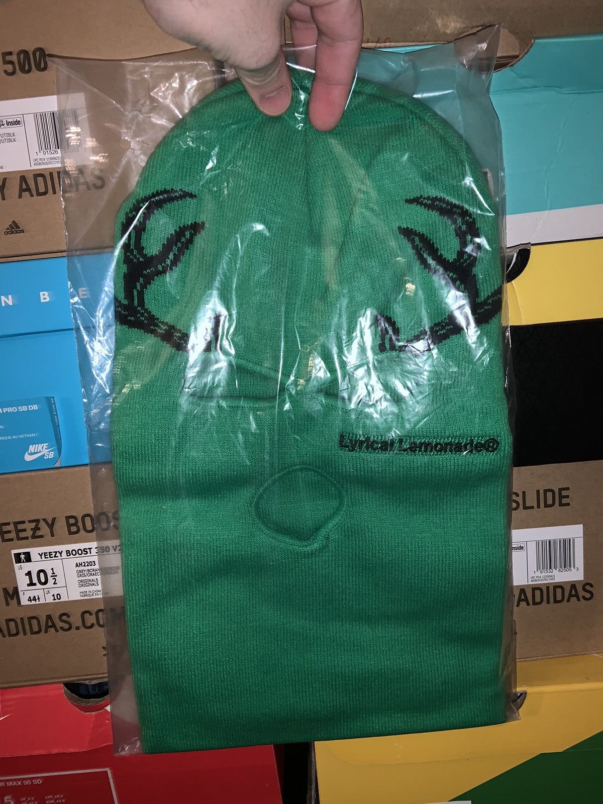 Lyrical Lemonade Jacquard Antlers Facemask Size ONE SIZE - 2 Thumbnail