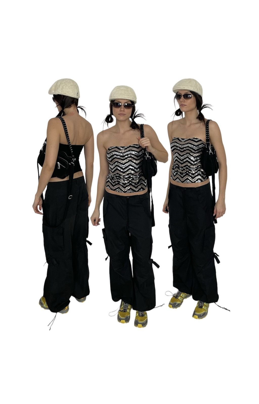 Vintage 90’s Shimmer Gold Top (M)